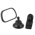 Adjustable Baby Car Rearview Mirror - Black or Silver