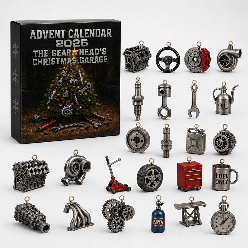 Advent Calendar - 24 Door Automotive Parts and Garage Theme