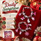 Advent Calendar Bracelet Making Kit - 24-Compartment Christmas Countdown Craft Set
