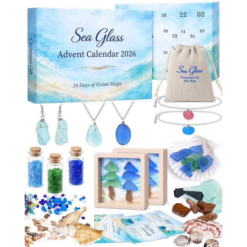 Advent Calendar - Sea Glass Jewelry & DIY Gift Set