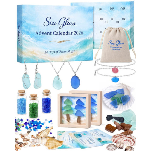 Advent Calendar - Sea Glass Jewelry & DIY Gift Set