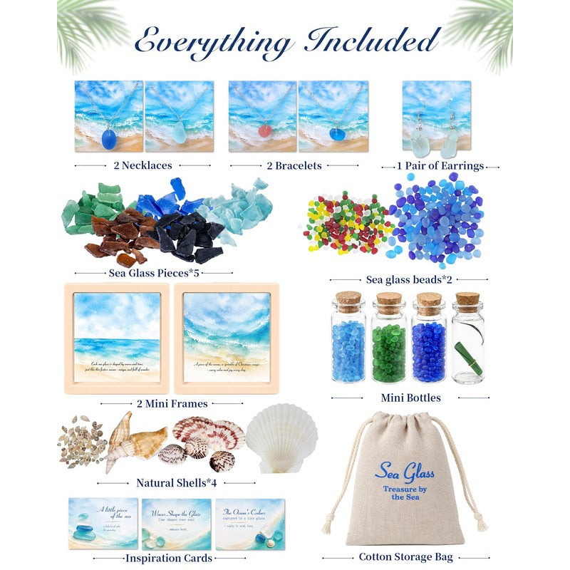 Advent Calendar - Sea Glass Jewelry & DIY Gift Set