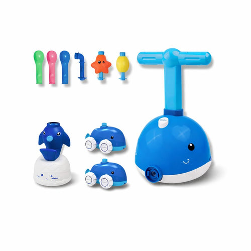 AeroDolphin Balloon Power Set - Balloon-Powered Toy Launcher
