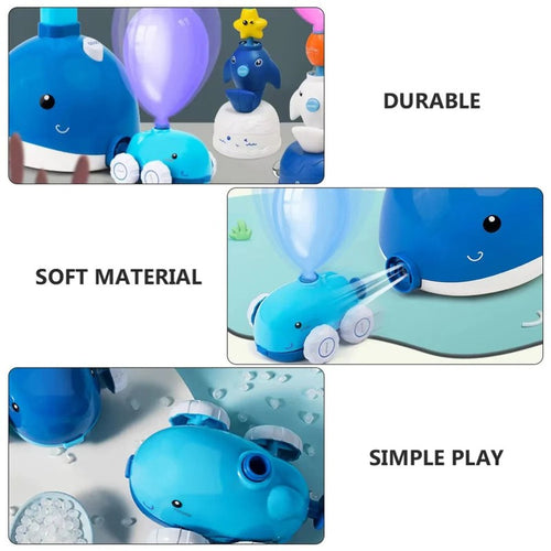 AeroDolphin Balloon Power Set - Balloon-Powered Toy Launcher