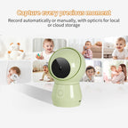 AI Smart Baby Monitor with 5.5-Inch Parent Unit Display