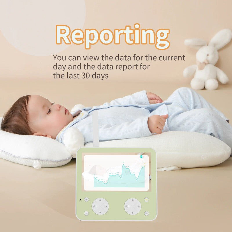 AI Smart Baby Monitor with 5.5-Inch Parent Unit Display
