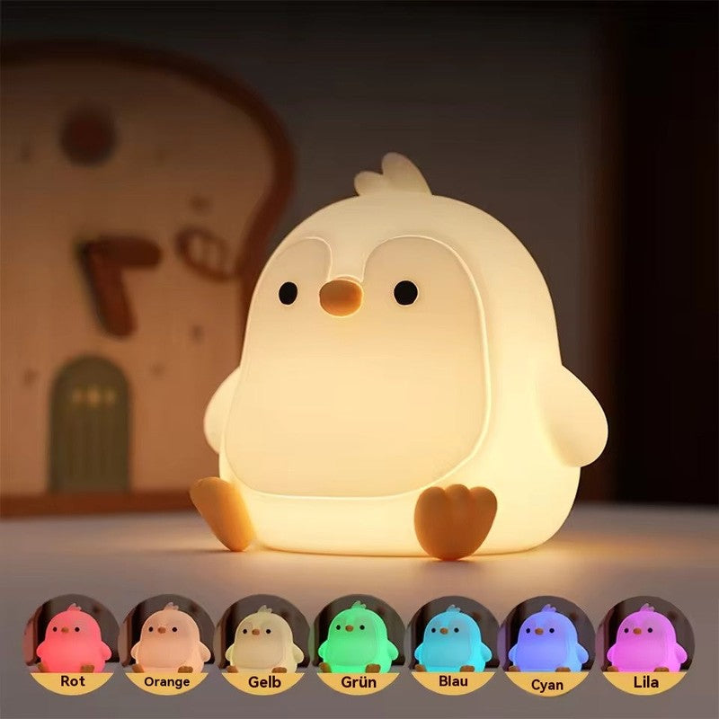 Animal Night Light - USB Rechargeable LED with Timer