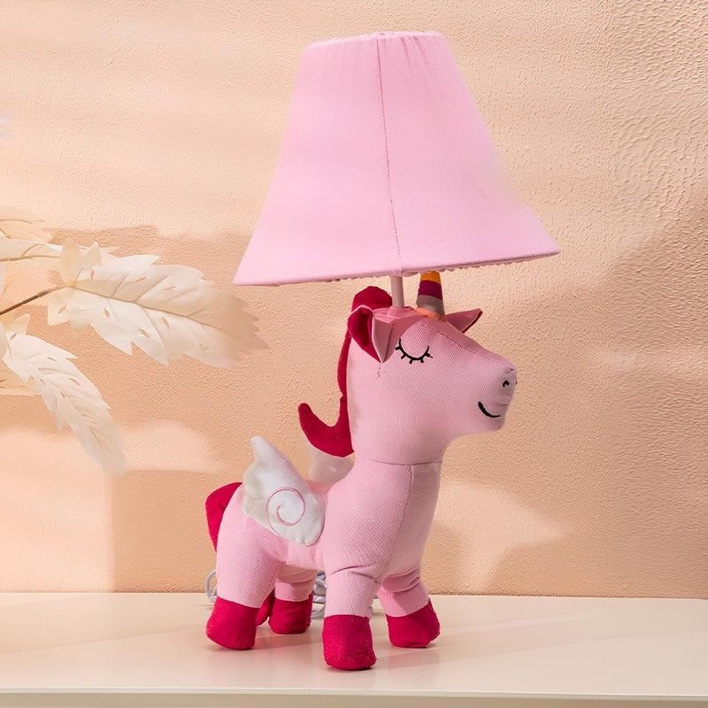Animal-shaped Decorative Table Lamp - Fabric Body with Adjustable Stand