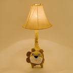 Animal-shaped Decorative Table Lamp - Fabric Body with Adjustable Stand