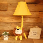 Animal-shaped Decorative Table Lamp - Fabric Body with Adjustable Stand