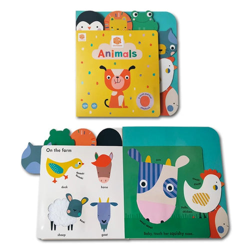 Animals Touch and Feel Board Book