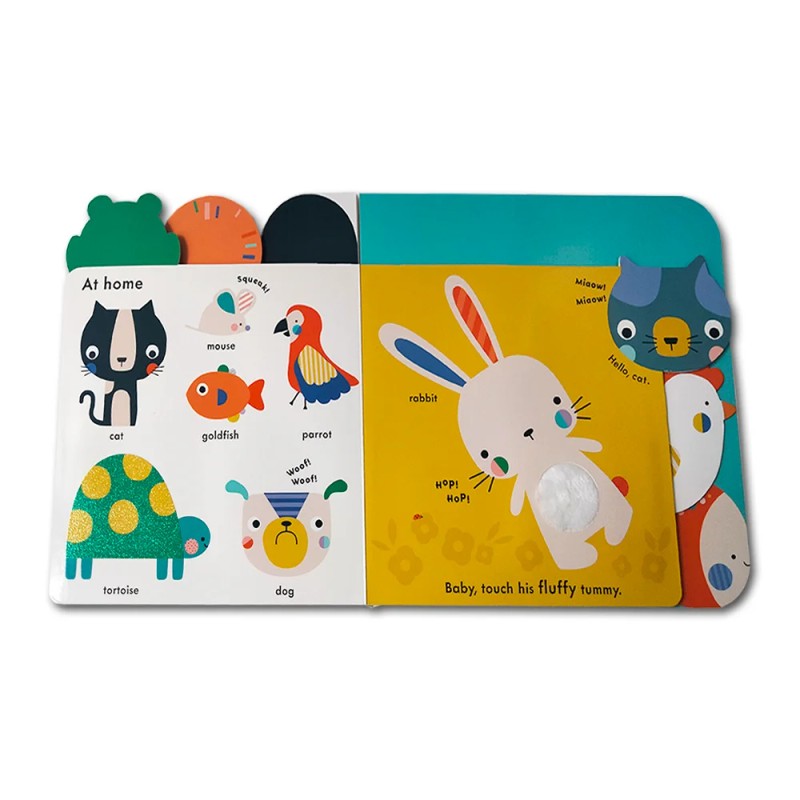 Animals Touch and Feel Board Book