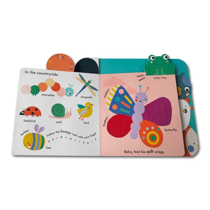 Animals Touch and Feel Board Book