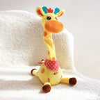 Animated Musical Plush Toy - Dancing Giraffe with LED Lights
