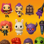 Anime K-Pop Advent Calendar with Mini Figures and Decorative Pendants