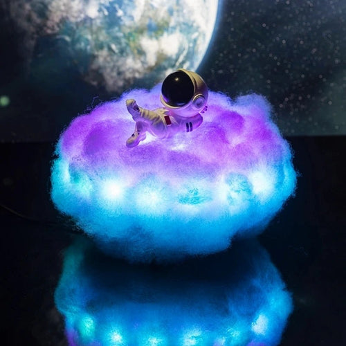 Astronaut Cloud Night Light - LED Cloud Lamp