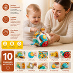 Baby Activity Cube - Interactive Sensory Learning Toy