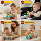 Baby Activity Cube - Interactive Sensory Learning Toy