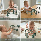 Baby Activity Toy with Suction Base - Flexible Looping Arms