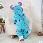 Baby Animal Costume Onesie - Loose Fit Hooded Romper