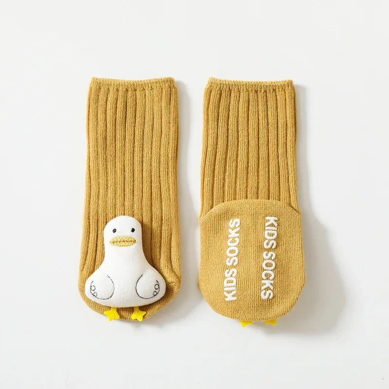 Baby Anti-Slip Socks - 3D Cartoon Character