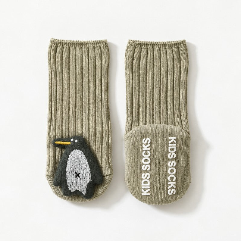 Baby Anti-Slip Socks - 3D Cartoon Character