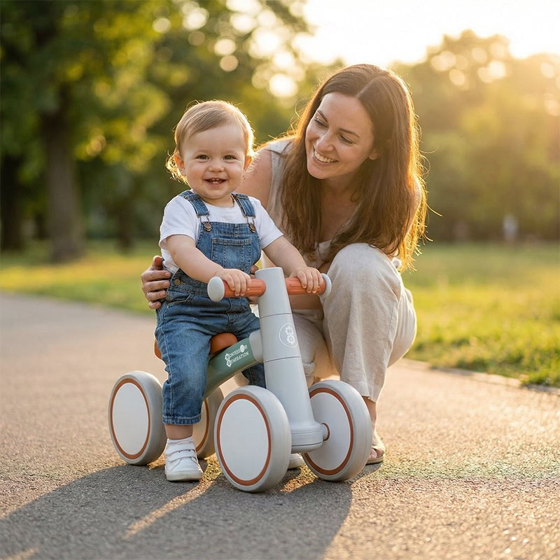 Baby Balance Bike - Light Grey Frame