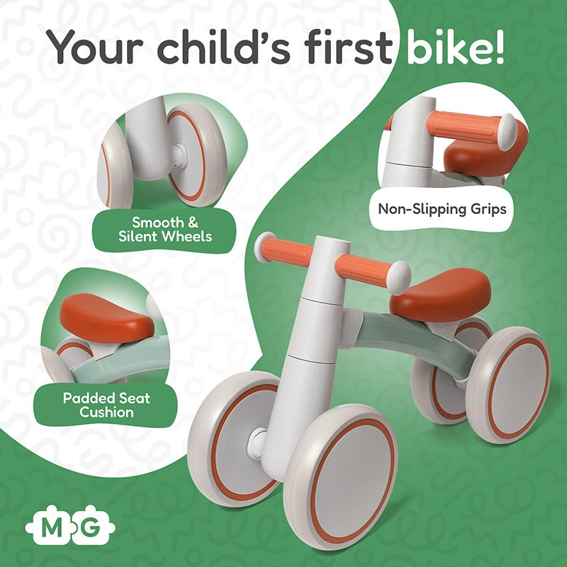 Baby Balance Bike - Light Grey Frame