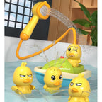 Baby Bath Toy Set - Duck Motorboat with Shower Head