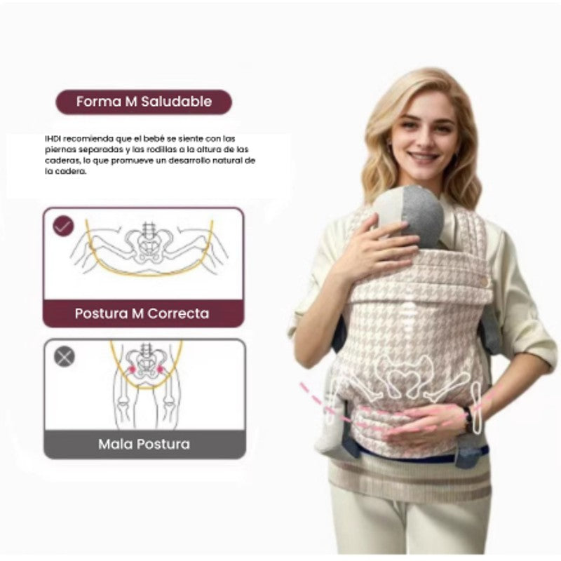 Baby Carrier - Ergonomic Carrier with Three Carrying Positions