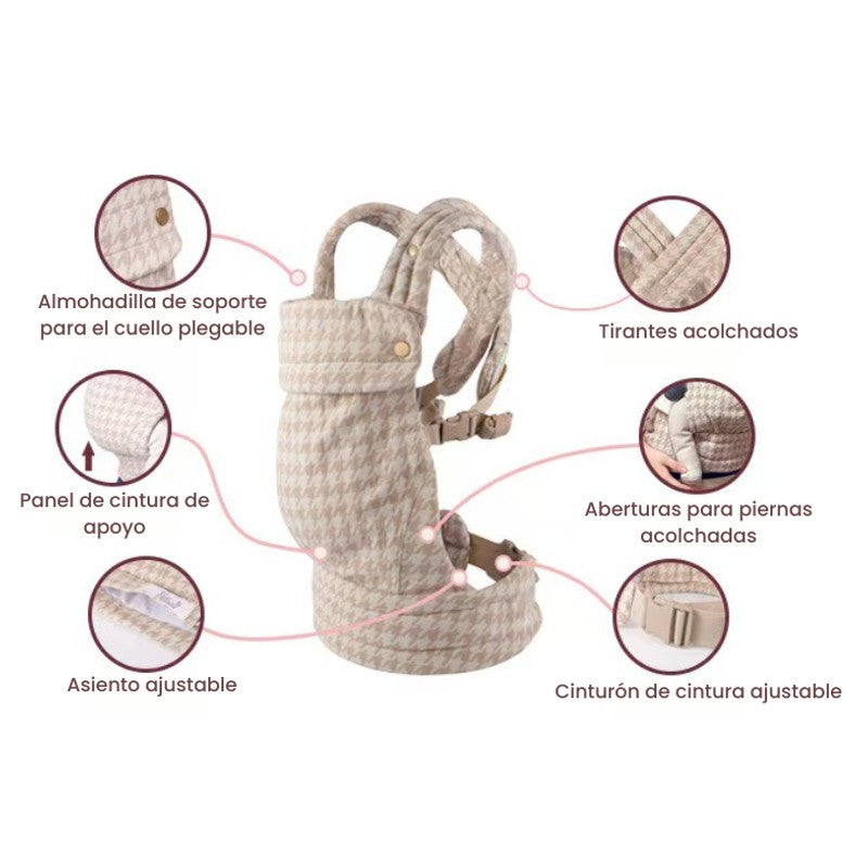 Baby Carrier - Ergonomic Carrier with Three Carrying Positions