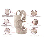 Baby Carrier - Ergonomic Carrier with Three Carrying Positions