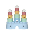 Baby Castle Stacking Blocks Set - Pastel Color Variants