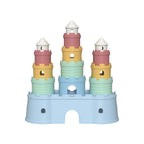 Baby Castle Stacking Blocks Set - Pastel Color Variants