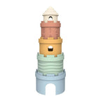 Baby Castle Stacking Blocks Set - Pastel Color Variants