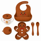 Baby Christmas-Themed Tableware Set