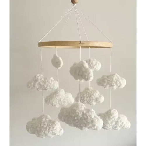 Baby Crib Mobile - Cloud Shaped Nursery Decoration