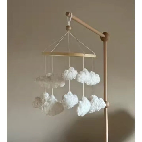 Baby Crib Mobile - Cloud Shaped Nursery Decoration