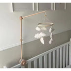 Baby Crib Mobile - Cloud Shaped Nursery Decoration