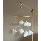 Baby Crib Mobile - Cloud Shaped Nursery Decoration