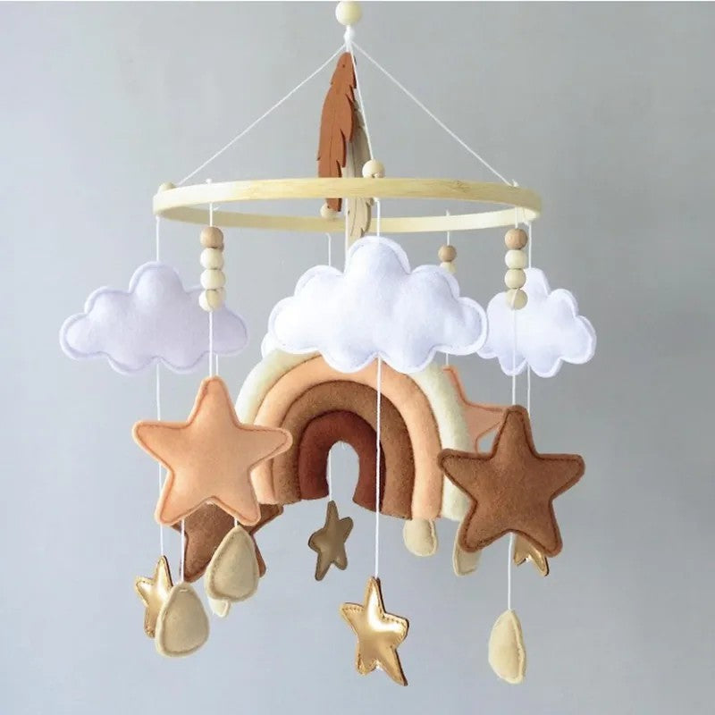 Baby Crib Mobile - Hanging Nursery Ornament Set