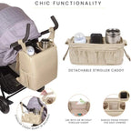 Baby Diaper Bag Backpack - 5-in-1 Functionality