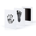 Baby Handprint and Footprint Kit - Ink Transfer Method