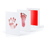 Baby Handprint and Footprint Kit - Ink Transfer Method
