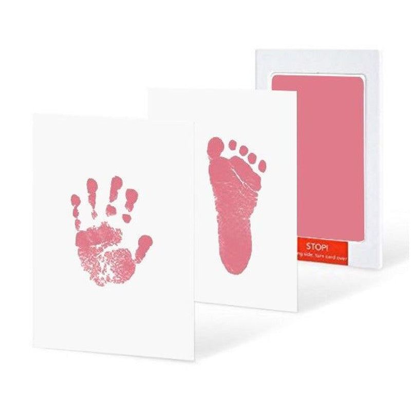 Baby Handprint and Footprint Kit - Ink Transfer Method