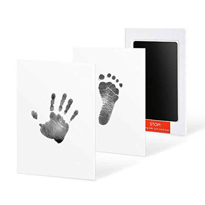 Baby Handprint and Footprint Kit - Ink Transfer Method