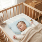 Baby Head and Neck Pillow with Quilted Cover