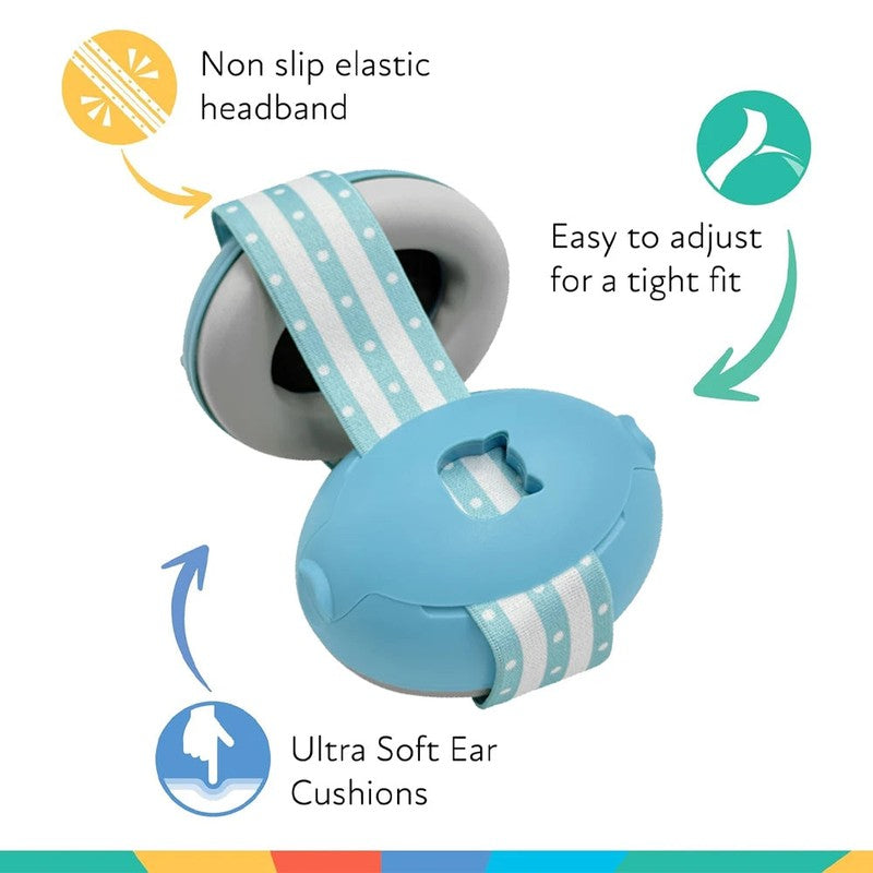 Baby Hearing Protection Earmuffs - Adjustable Headband