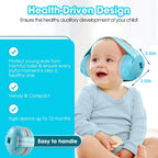 Baby Hearing Protection Earmuffs - Adjustable Headband