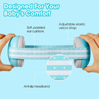 Baby Hearing Protection Earmuffs - Adjustable Headband